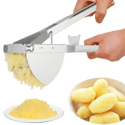 LMETJMA Stainless Steel Potato Ricer