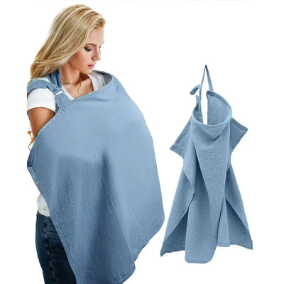 Breastfeeding towel and cover to prevent light leakage